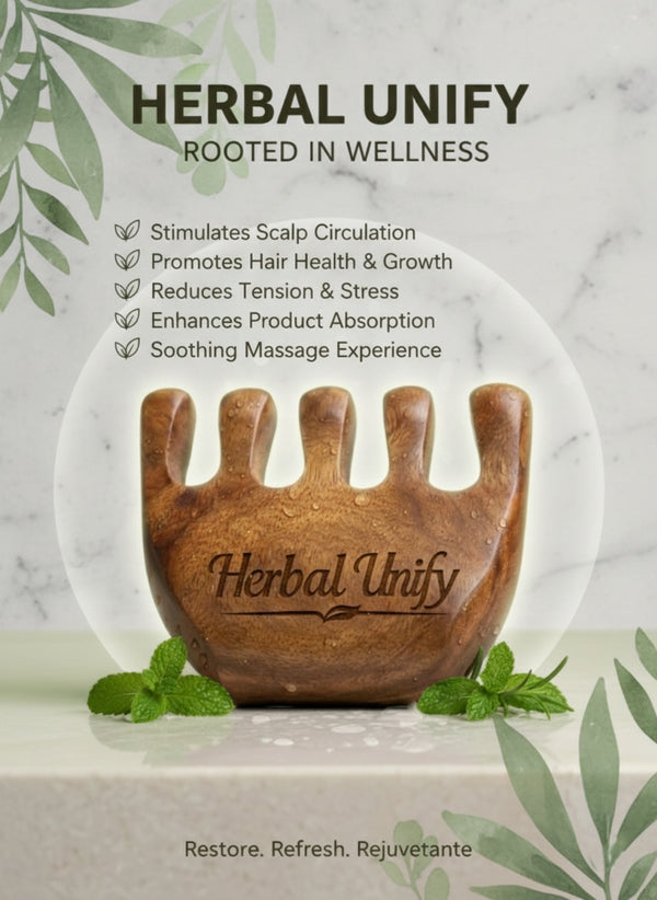 Herbal Unity Fusion 21 Herbs Hair Oil – Ayurvedic Non-Sticky Hair Growth &amp; Anti Hair Fall Oil | Paraben &amp; Silicone Free | Suitable for All Hair Types | 190ml - 2